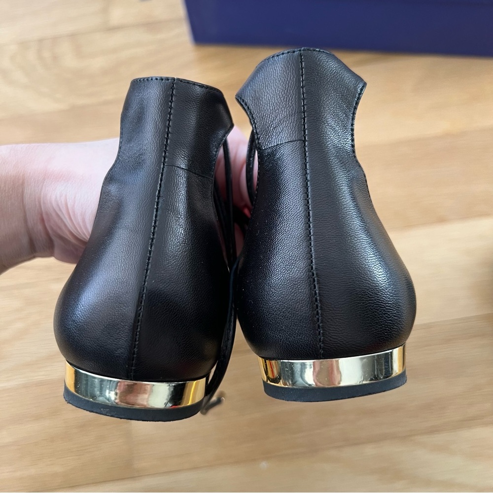 Aquazzura Christy laced up flats in size 36 - Picture 5 of 5